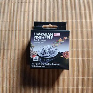 Hawaiian Pineapple Tea Infuser with Drip Tray